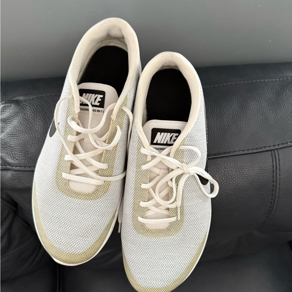 Nike Grey & White Sneakers